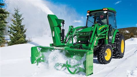 skidloader snow blower|john deere loader mounted snowblower.